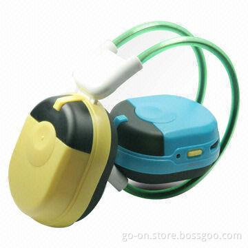 In-car Infrared Wireless Headphones in Foldable Design, with Dual Channels
